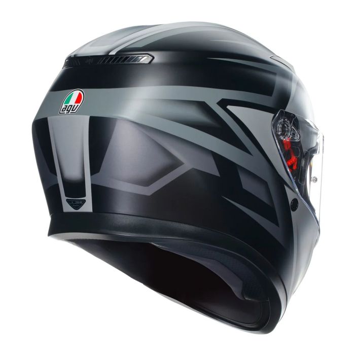 Casco Integrale Agv K3 E06 Compound Matt Black/