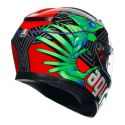 Casco Integrale Agv K3 E06 Kamaleon Black/red/g