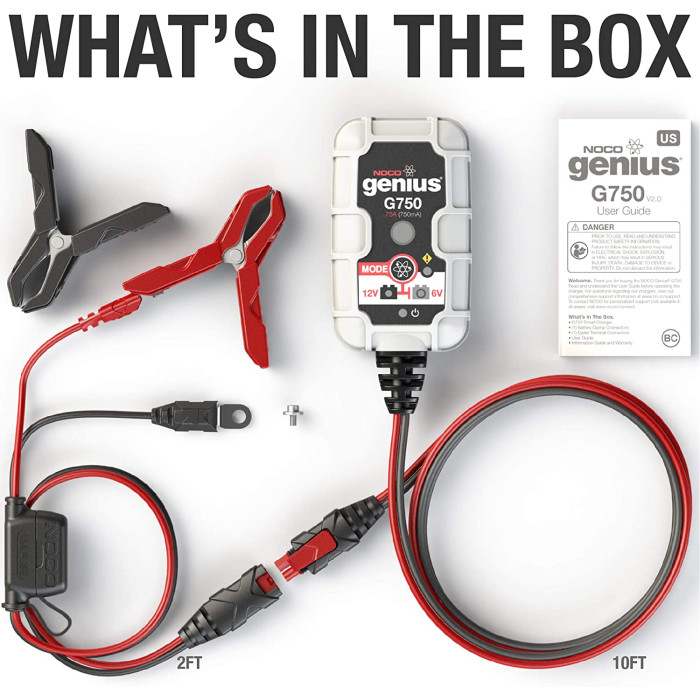 Carica Batteria Genius G750 6/12v