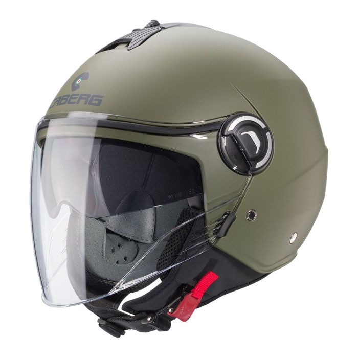 Casco Jet Caberg Riviera V4x Matt Military Green