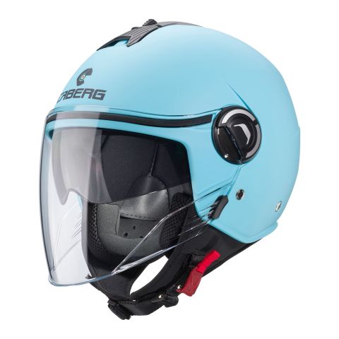 Casco Jet Caberg Riviera V4x Matt Light Blue