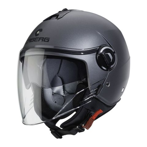 Casco Jet Caberg Riviera V4x Matt Gun Metal