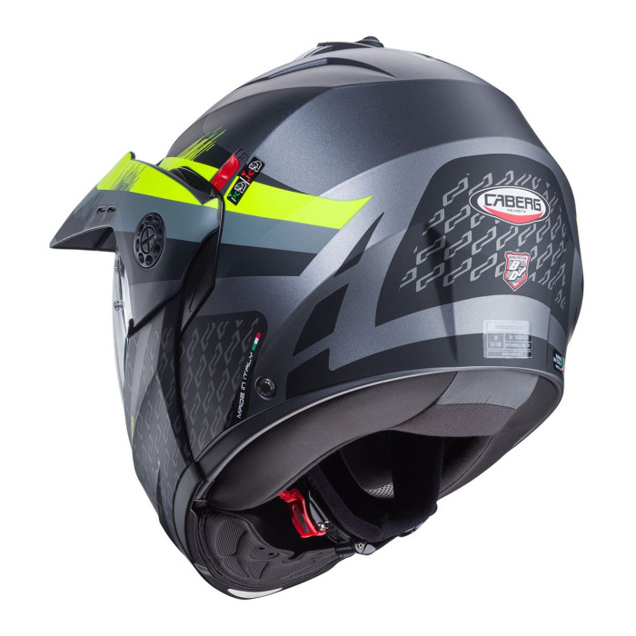Casco Apribile Caberg Tourmax X Sarabe Matt Gun Meta