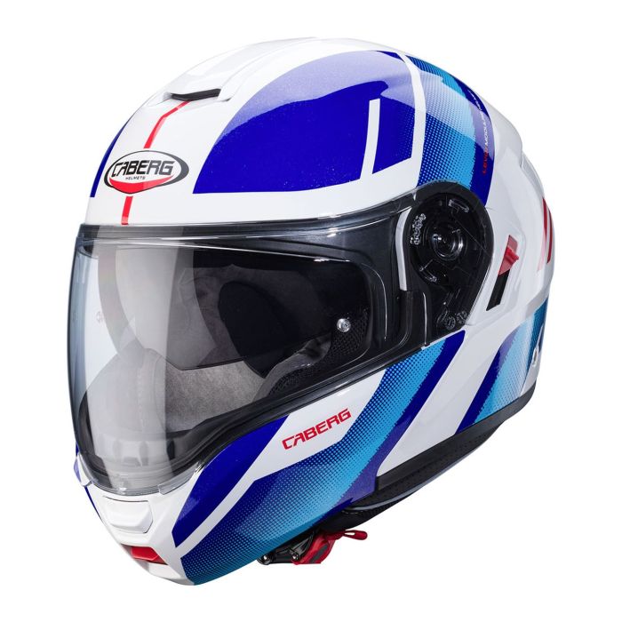 Casco Apribile Caberg Levo X Manta White/blue/red