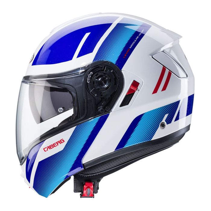 Casco Apribile Caberg Levo X Manta White/blue/red