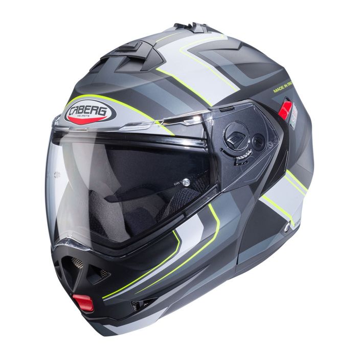 Casco Apribile Caberg Duke X Tour Matt Black/yell