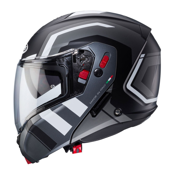 Casco Apribile Caberg Horus X Road Matt Black / Gu