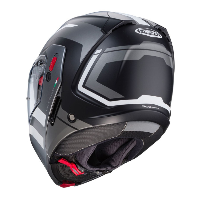 Casco Apribile Caberg Horus X Road Matt Black / Gu