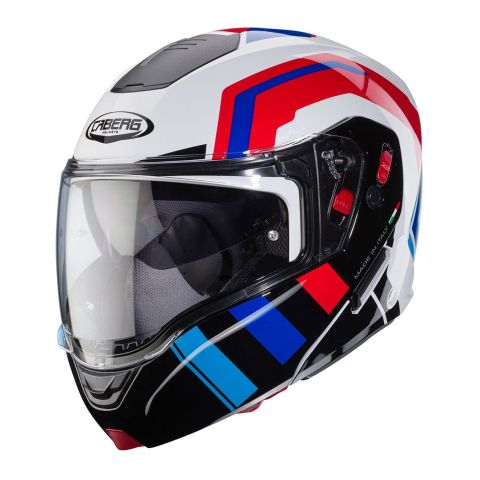 Casco Apribile Caberg Horus X Road White / Black /