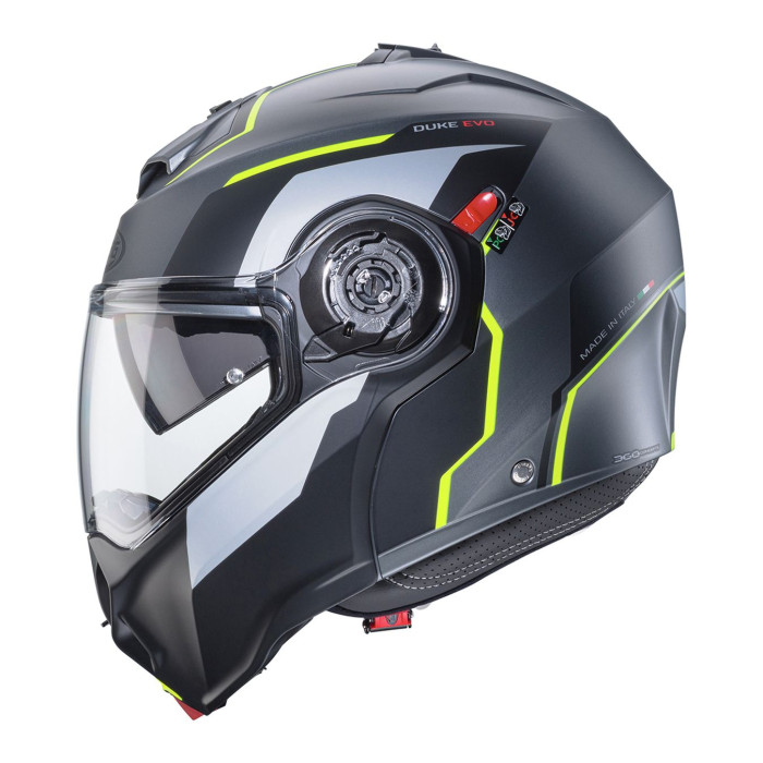 Casco Apribile Caberg Duke Evo Move Matt Gun Metal/