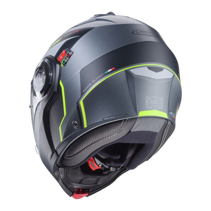 Casco Apribile Caberg Duke Evo Move Matt Gun Metal/