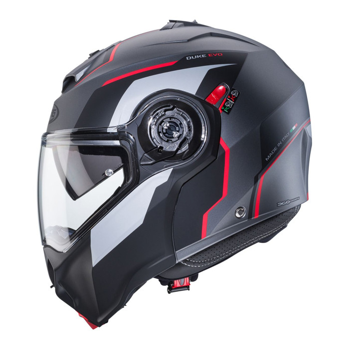Casco Apribile Caberg Duke Evo Move Matt Gun Metal