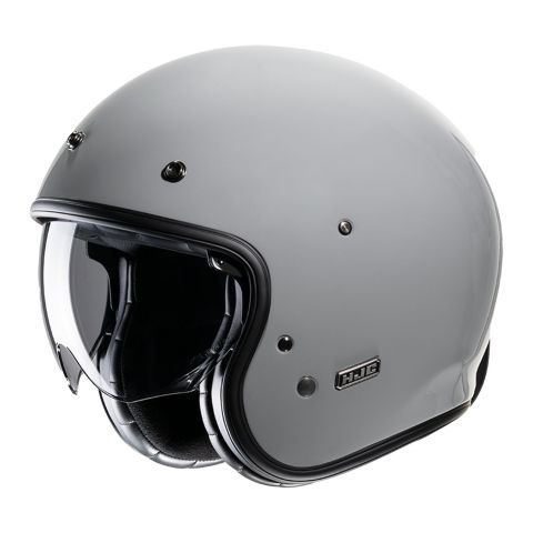 Casco Jet Hjc V31 Solid Nardo Grey