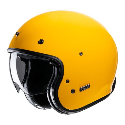 Casco Jet Hjc V31 Solid Deep Yellow