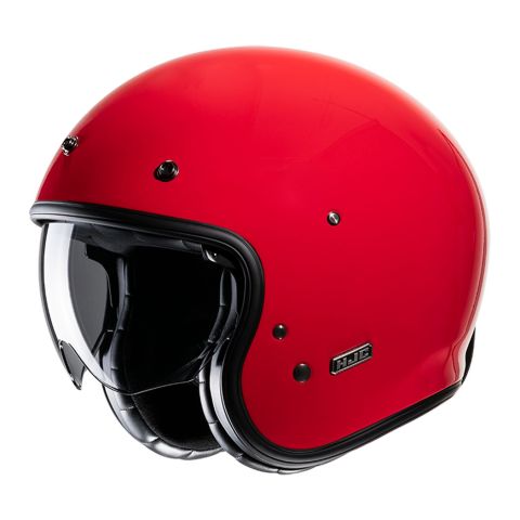 Casco Jet Hjc V31 Solid Deep Red