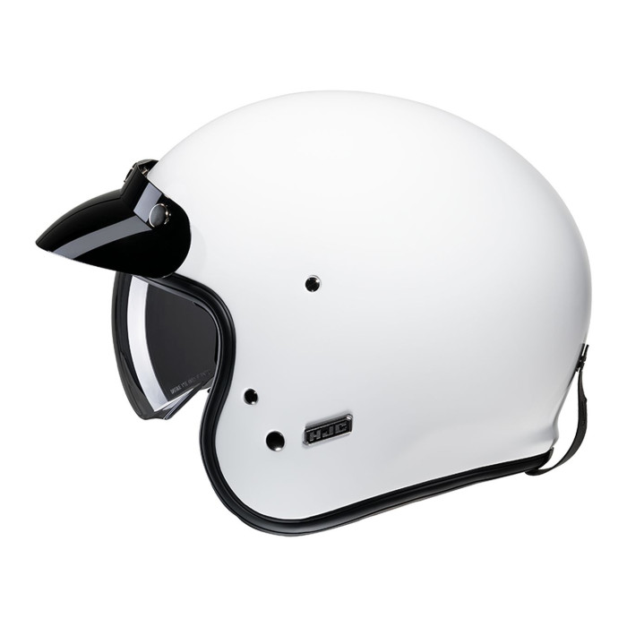 Casco Jet Hjc V31 Solid Bianco