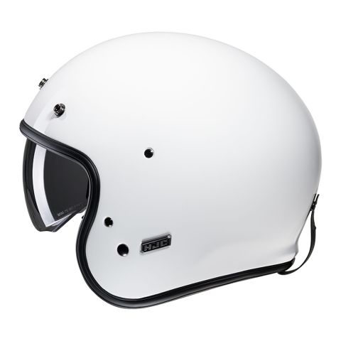 Casco Jet Hjc V31 Solid Bianco