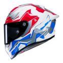 Casco Integrale Hjc Rpha 1 Nomaro Rosso Blu Bianco
