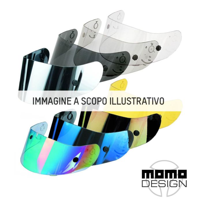 Casco Momo Visiera Trasparente Fgtr Classic/evo