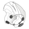 Interphone Active Pack Singolo - Interfono Per Moto Bluetooth