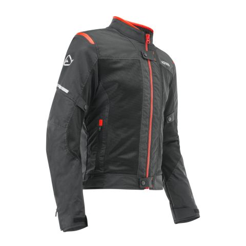 Acerbis Ramsey Vented Ce Giacca Estiva Traforata. Nero/rosso