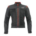Acerbis Ramsey Vented Ce Giacca Estiva Traforata. Nero/rosso
