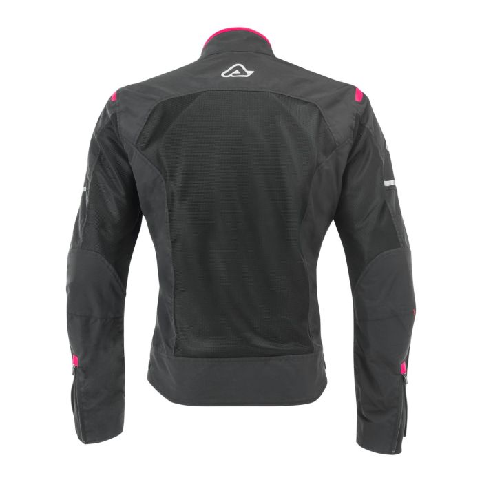 Acerbis Ramsey Vented Lady Ce Giacca Traforata. Black/pink