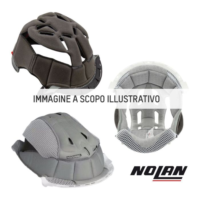 Nolan Interno Touring Tg.xs Red/black Per X1003