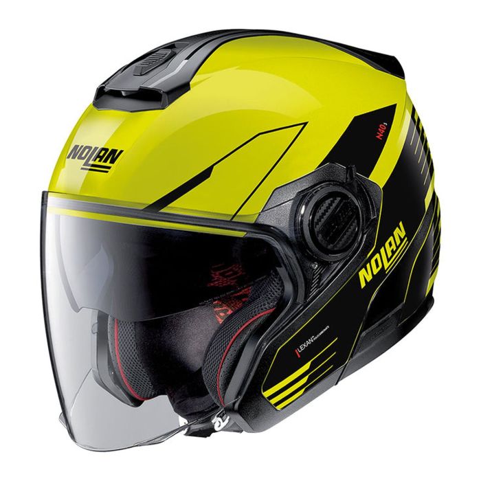 Casco Nolan N40-5 06 Zefiro N-com Led Yellow