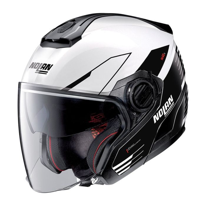 Casco Nolan N40-5 06 Zefiro N-com Metal White