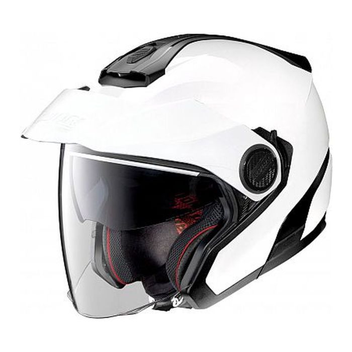 Casco Nolan N40-5 Classic N-com Metal White