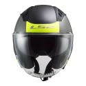 Casco Ls2 Of600 Copter Ii 06 Con Sunvisor Urbane M.black H-v Y