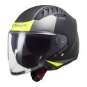 Casco Ls2 Of600 Copter Ii 06 Con Sunvisor Urbane M.black H-v Y