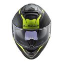 Ls2 Ff800 Storm Ii 06 Nerve M.black H-v Yellow