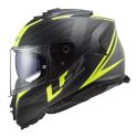 Ls2 Ff800 Storm Ii 06 Nerve M.black H-v Yellow