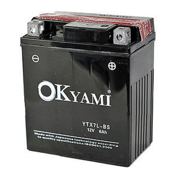 Batteria Okyami Ytx7l-bs - Pronta All'uso