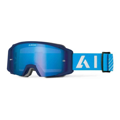 Maschera Airoh Google Blast Xr1 Blue Matt