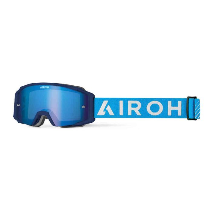 Maschera Airoh Google Blast Xr1 Blue Matt