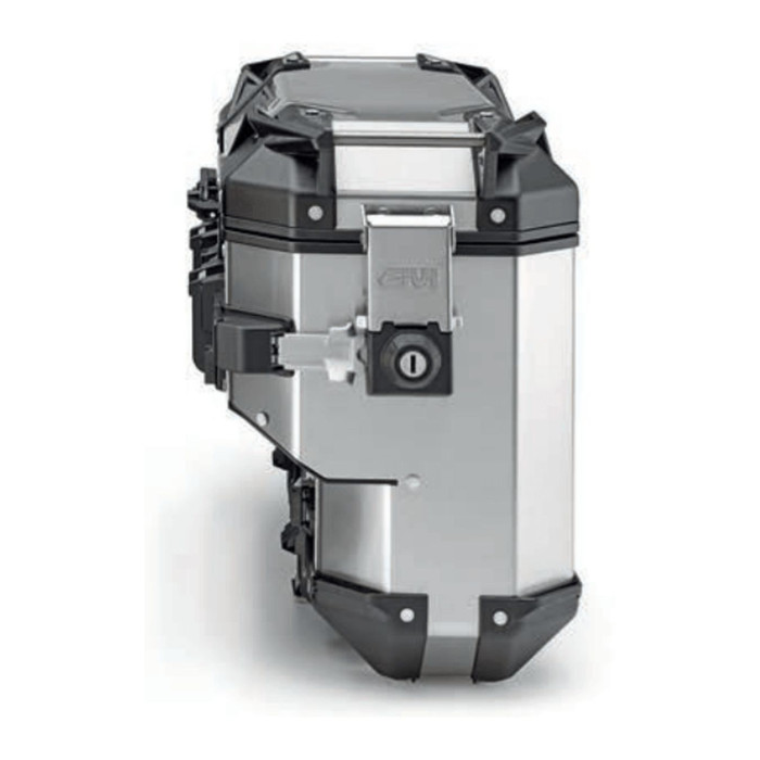 Valigia Scantonata Cam-side Givi Obke 33lt In Alluminio