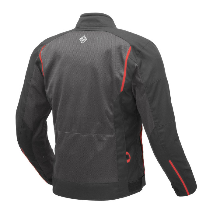 Giacca Estiva Tucano Urbano Network 3g. Nero–grigio–rosso