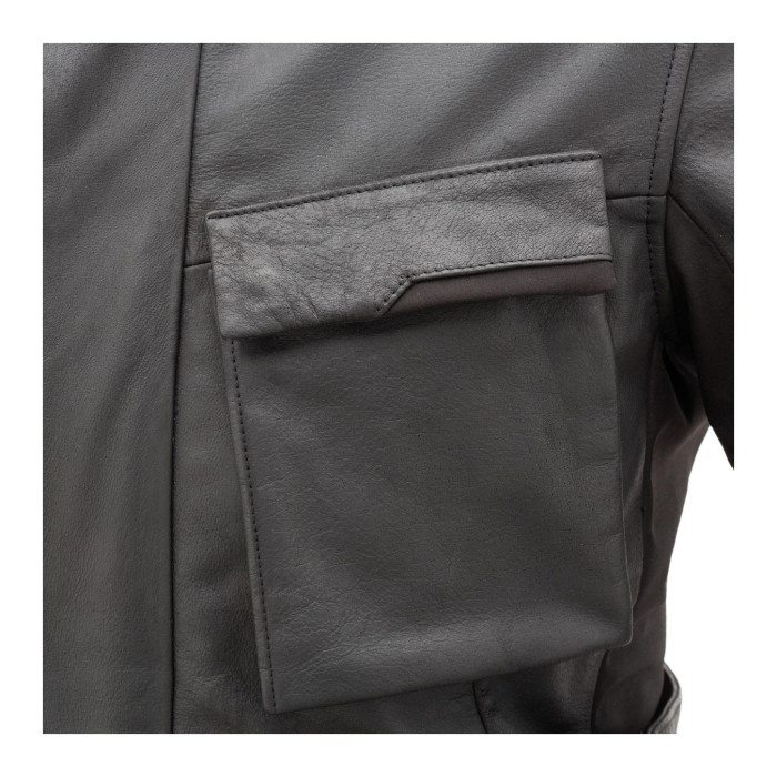 Giacca In Pelle Tucano Urbano Massimo Nero