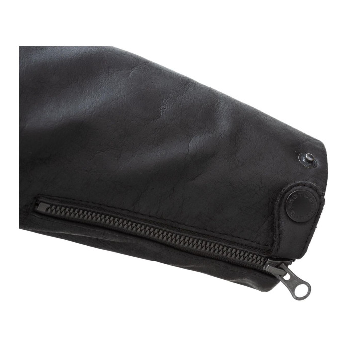 Giacca In Pelle Tucano Urbano Vittorio Nero