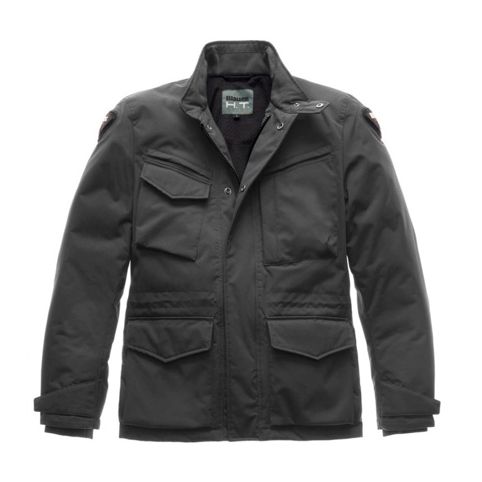 Ethan Winter Grey Blauer Fabric Jacket