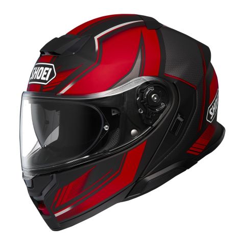 Casco Modulare Shoei Neotec 3 Grasp Tc1 Rosso Nero