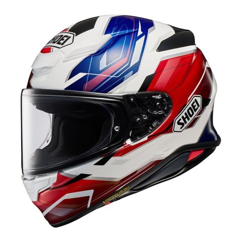 Casco Shoei Nxr2 Capriccio Tc10 Bianco Rosso Bl