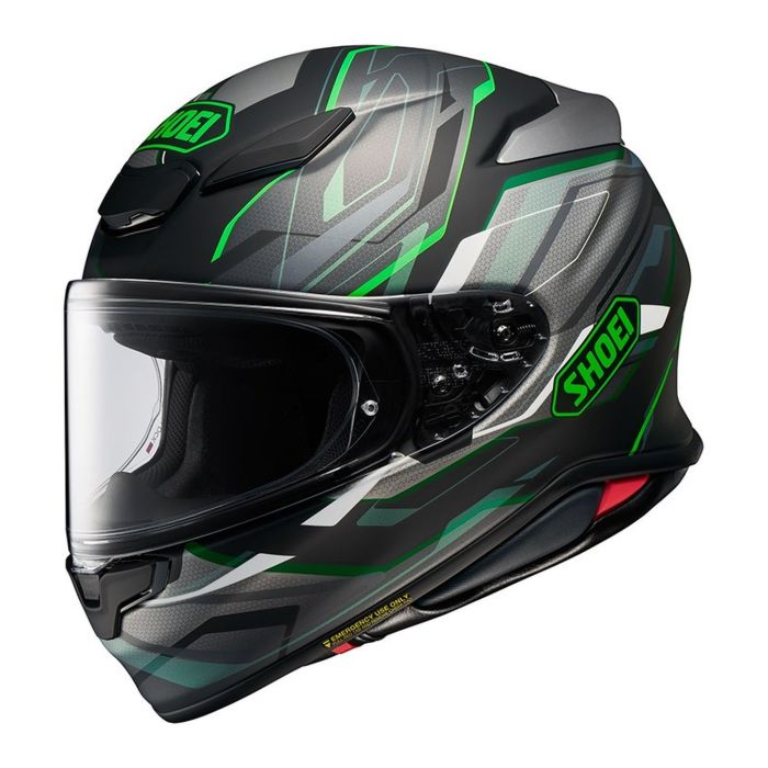 Casco Shoei Nxr2 Capriccio Tc4 Nero Verde