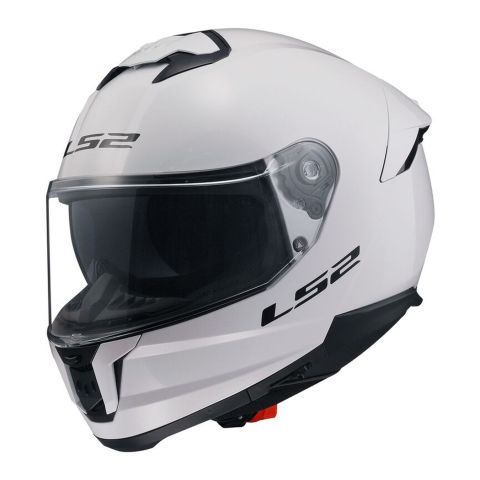 Casco Ls2 Ff808 Stream II Mono Gloss White