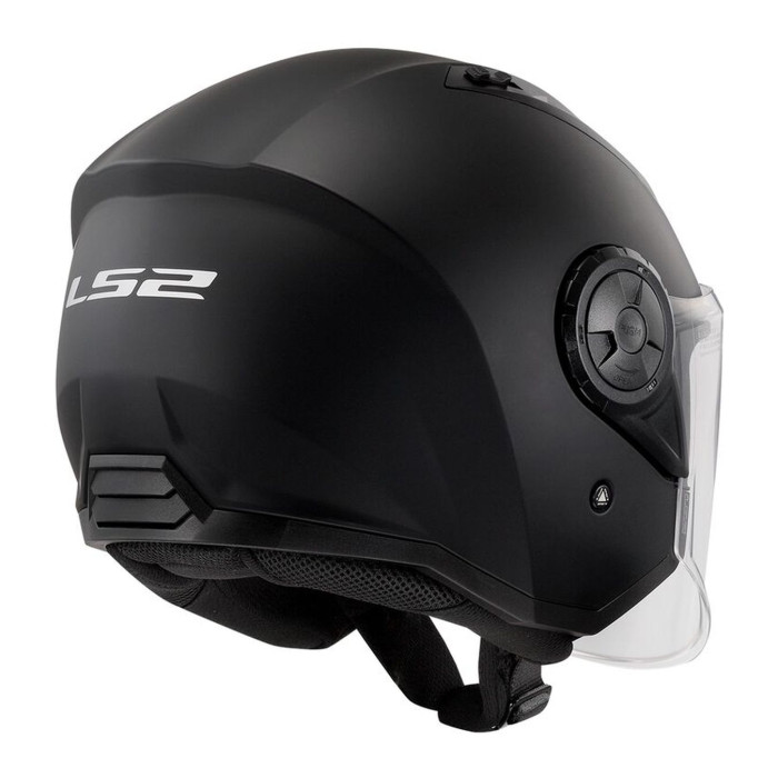 Casco Jet Ls2 Of616 Airflow Ii Mono Solid Matt Black
