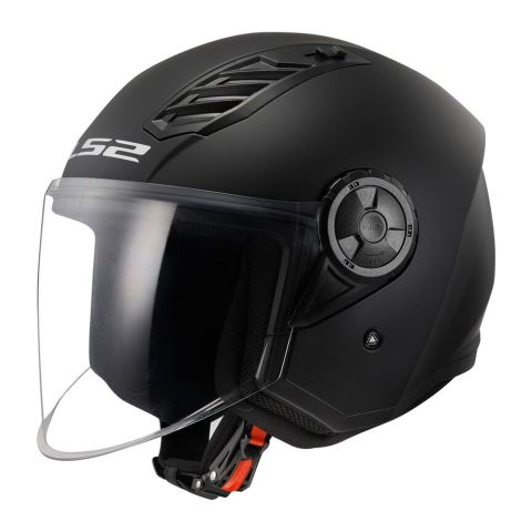 Casco Jet Ls2 Of616 Airflow II Mono Solid Matt Black