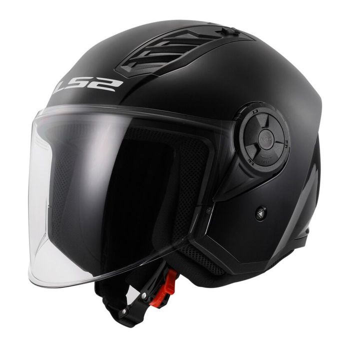 Casco Jet Ls2 Of616 Airflow Ii Mono Solid Gloss Black